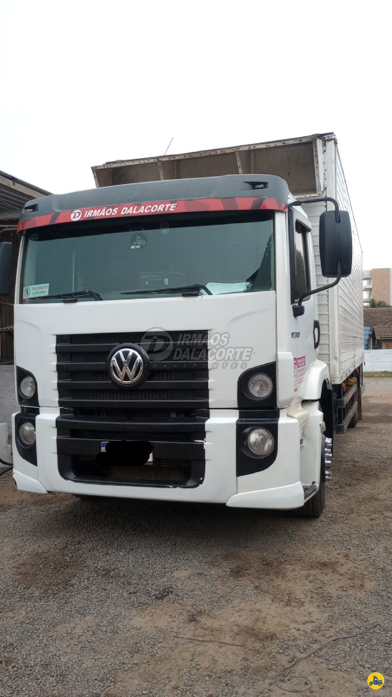 CAMINHAO VOLKSWAGEN VW 17280 Baú Furgão Toco 4x2 Irmãos Dalacorte - Transportes VILA MARIA RIO GRANDE DO SUL RS